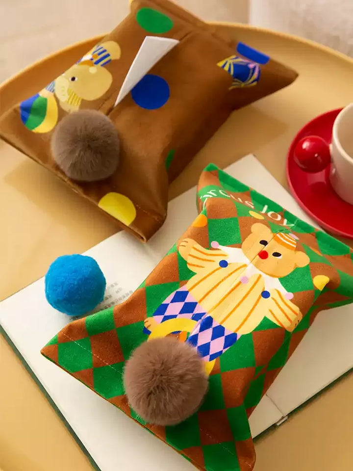 Party Circus Animals Tissue Holder