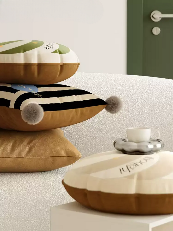 Candy Stripes &amp; Swirl Pillows