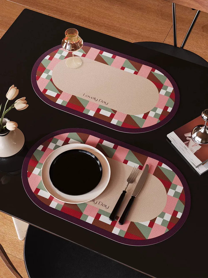 Lovely Day Pattern Placemats Set