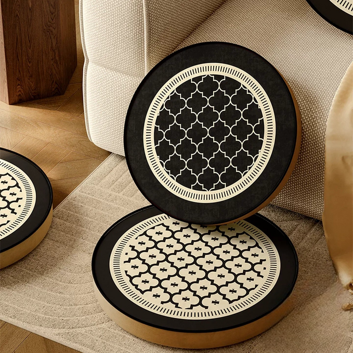 Royal Clover Pattern Seat Cushions