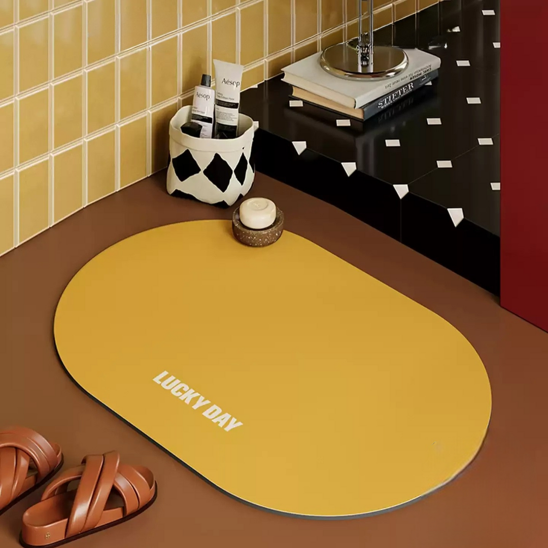 Lucky Day Colorful Bathroom Mat