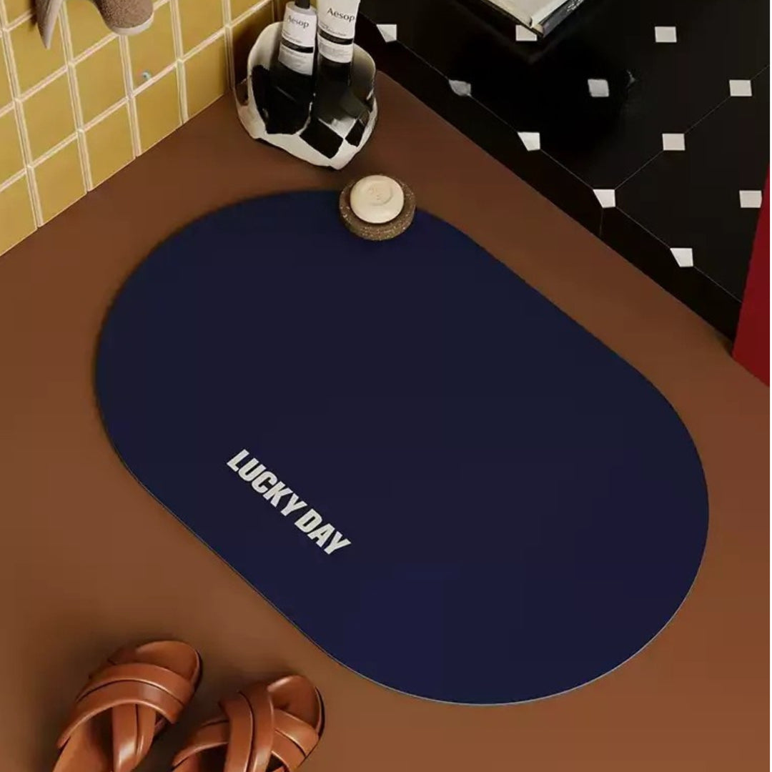 Lucky Day Colorful Bathroom Mat