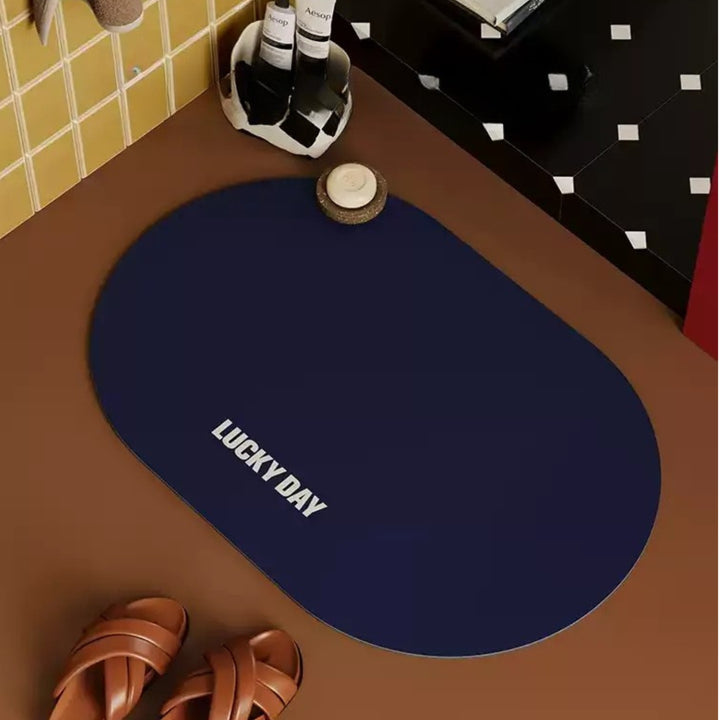 Lucky Day Colorful Bathroom Mat
